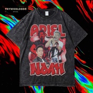 Tryworldbdg OFFICIAL "ARIEL NOAH" OVERSIZED T-Shirt | Washed Shirt | Stone WASH | Oversized T SHIRT 