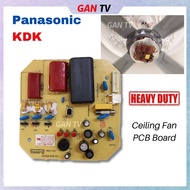 Heavy Duty Panasonic/KDK F-M14C5, F-M14C7, F-M14C8, F-M14D5, F-M14D9, K14C5, K14C7, K14C8 Ceiling Fan PCB Board GANTV