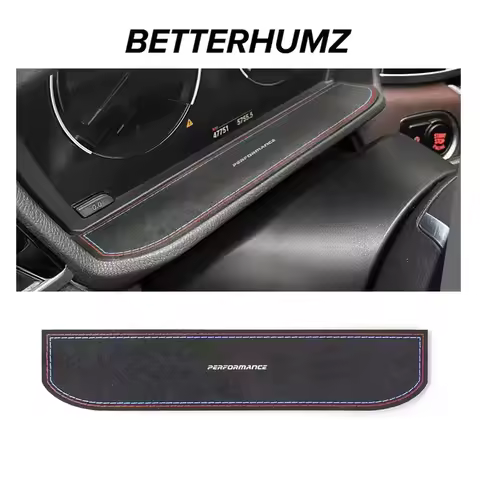 For BMW X1 F48 X2 F39 Made of Alcantara Dashboard Instrument Panel Anti-dust Pad Trim Cover M Perfor
