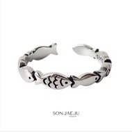 Ring Golden FishWanita Ring - 925 sterling silver