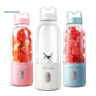 PEK-Portable 500ml Electric Juicer Fruit Blender Mixer Rechargeable Extractor Bottle