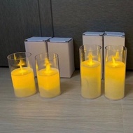 4支蠟燭total$60 電子蠟燭 led 蠟燭 led蠟燭 蠟燭燈 led蠟燭燈 仿真蠟燭 仿真電子蠟燭 LED 仿真蠟燭