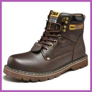 ▪ ▥ ㍿ Caterpillar Steel-Toe Men Shoes Safety Shoes For Men's Leather Work Boots Size 40-45
