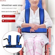 MAURICE Wheelchair Seats Belt Comfortable Blue Wheelchair Accessories Shoulder Fix Straps Brace Support Vest Injury Support Fixing Safety Harness