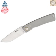 SRM 105M-GK Air Lightweight Folding Knife 2.95 Blade 14C28N Satin G10 Liner Lock Handle Gray