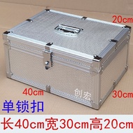 Voucher Aluminum Alloy Receipt Storage Box Cash Box Cash Box Cash Box Cash Box Boxed Seal Receipt To