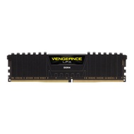 8GB (8GBx1) DDR4 3200MHz RAM (หน่วยความจำ) CORSAIR VENGEANCE LPX DDR4 (BLACK) (CMK8GX4M1E3200C16) // แรมสำหรับคอมพิวเตอร์ PC