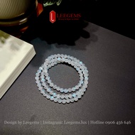 5A Moonstone bracelet chain worn around 03 bracelets for women with Metal element - Water element