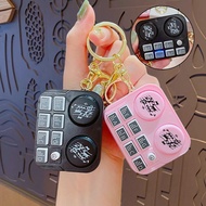Creative DJ Machine Music Keychain Children's Luminous Sound Decompression Music Toy Cartoon DJ Mach