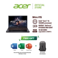 Acer Nitro V15 ANV15-52-78XQ & ANV15-52-529N Gaming Laptop (RTX 5050 8GB/Intel Core i7&i5/16GB DDR4/