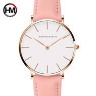 3 6m Ladies Fashion Minimalist Watch White Belt Quartz Student w o e n a t c h