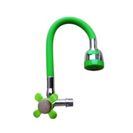Kran Air Fleksibel Warna HIjau SPECIAL / Flexible - 1/2 Inch - High Quality / Kran Air Cuci Piring
