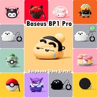 【Innovation】For Baseus BP1 Pro Case Trendy Cartoon Soft Silicone Earphone Case NO.2