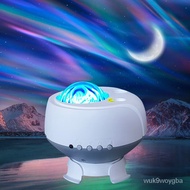 LP-8 ZHY/JD🍇CM Langsen Luo Creative Star Light Northern Lights Small Night Lamp Sleeping Bedroom Moon Ambience Light Pro