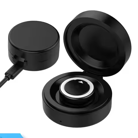 Compatible for Oura Ring Gen 4 Travel Charger Dock with USB-C Cable Compact Charging Box for Smart R