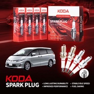 KODA Iridium Spark Plug Toyota Estima GSR50 V6 3.5 2GR-FE 2006-2019 LFR6AIX-11 KD-02016 (1 SET)