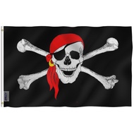 Anley 3x5 Foot Jolly Roger Flag - Pirate Flags