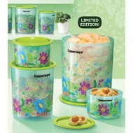 Tupperware batik one touch canister