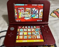 New Nintendo 3DS LL Red 金屬紅主機 日版 幾乎全新，罕有 紅色 雙 IPS Mon 原裝機，沒有改機，有筆有32GB Micro SD Card，約95%新，合收藏機 新任天堂