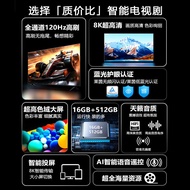 TV Ultra HD 8K 55-inci 65-inci 75-inci 85-inci untuk kegunaan rumah, TV skrin rata dengan definisi u