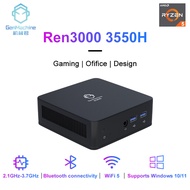 GenMachine คอมพิวเตอร์ขนาดเล็ก AMD Ryzen 5 3550H ซีพียู Windows 10/11 Ren3000 3550H DDR4 8GB 256GB 16GB 512GB WIFI5 AMD NUC คอมพิวเตอร์เกมส์พีซี