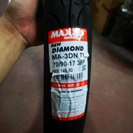 Tyre MAXXIS 70-90-17 TUBELESS