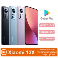 12X Xiaomi 67W โทรศัพท์มือถือชาร์จแบบเร็ว5G NFC Qualcomm Snapdragon 870 MIUI 12หน้าจอแบบโค้งแบบเต็มหน้าจอ