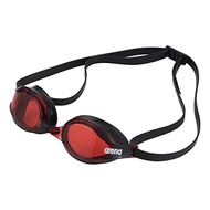 FINA Approval] arena Swimming goggles for racing unisex [Q-CHAKU2] Red × Black × Black Free Size Anti-Darkness (Linon function)AGL-360