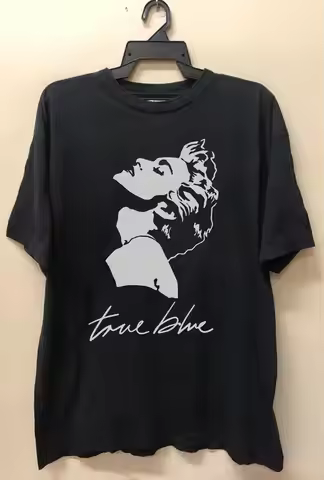 Madonna 80s Retro Style True Blue T-Shirt, Madonna Unisex Gift For Fan KH4010