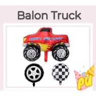 BLAZE AND THE MONSTER MACHINE Balloons Hotwheels Foil Balloons Race Car Truck
