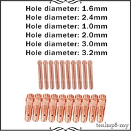 [Tenlzsp8] 20Pcs Argon Welding TIG Inverter Welding Machine Equipment Kits TIG Tungsten Collet Body 