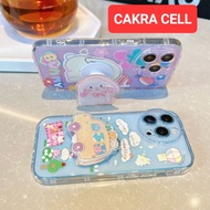 Case Bunny Pop Socket XIAOMI REDMI 8 9 9A 9C 10A 10C 12C A1 2022 A2 2022 REDMI NOTE 8 9 10 4G 10S 10