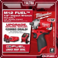 MILWAUKEE FIWF12 M12 Fuel 1/2" Stubby Impact Wrench