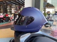 หมวกกันน็อค  Full Facc R1X สีน้ำเงิน สีเทา สีดำเงา