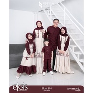 Sarimbit Seply Eksis 214 Red Marlot Gamis Meyra 145/Selia 132 &amp; Koko