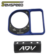 SEMSPEED Motorcycle Switch Electric Door Button Lock Cover + Rear Taillight Tail Light Cover Guard P