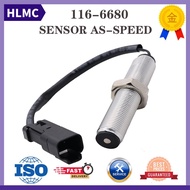 Construction Machinery Parts 2-pin Low Output Magnetic Speed Sensor 116-6680 Engine C4.4 C175-16 C17