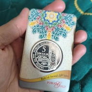 5 dirham public gold brand silver original Ag999