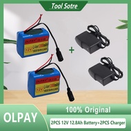 3S2P 12V 12800mah battery 18650 Li-ion Rechargeable batteries with BMS Lithium Battery packs Protect