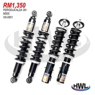 PERODUA ALZA - HWL XS series hilo bodyshift adjustable absorber