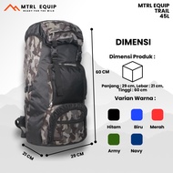 TRAIL45L Liter Mountain Backpack Hiking Camping Outdoor Travel Backpack Bag Men