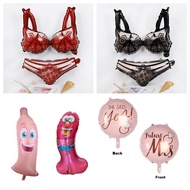 Funny Bachelorette Party Themed Foil Balloon Bride To Be Condom Pen is Party 气球
