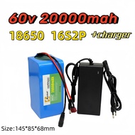 แบตเตอรี่ลิเธียม 60V BMS มีสาย DC แบตเตอรี่อุปกรณ์ไฟฟ้า แบตเตอรี่เครื่องใช้ไฟฟ้า แบตเตอรี่ไฟโซล่าเซล