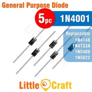 5pcs 1N4001 Diode General Purpose