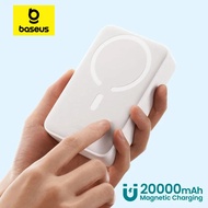 Baseus Power Bank 20000mAh Mini Magnetic Wireless Fast Charge with Auto-wake For iP 15 14 13 12