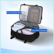 Expandable travel backpack for women Waterproof business men backpack Large capacity traveling bag