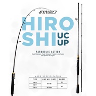 Rod SPINNING SWAN HIROSHI UCUP SOLID CARBON Rod Spinning Fishing Rod