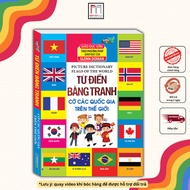 Book - Picture dictionary - Flags of countries around the world (hardcover) mt