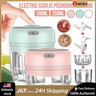 【Beerbro】 100ml Electric Food Processor Slicer Chopper Salad Machine Garlic Onion Slicer Kitchen Too