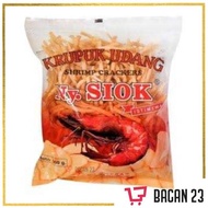 (Ready) Kerupuk Udang Ny. Siok Oval Lebar &amp; Panjang ( 500 Gr )/ Bacan